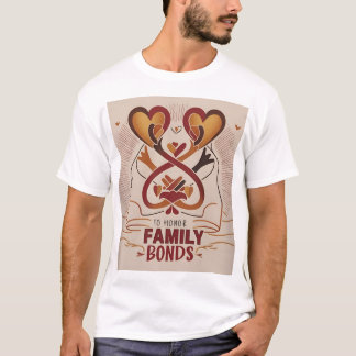 T - Shirt "Herzverbindungen": Familienanleihe feie