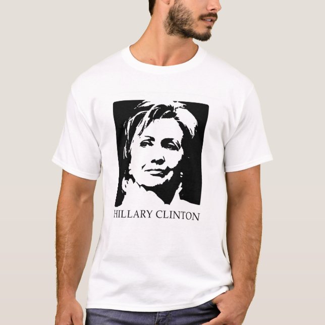 T - Shirt Hillary Clinton/Hillary-T - Shirts und (Vorderseite)