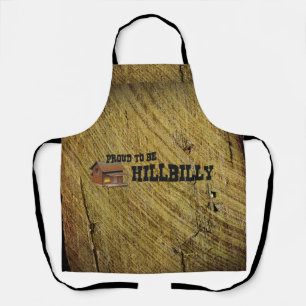 T-SHIRT Hillbilly stolz Schürze