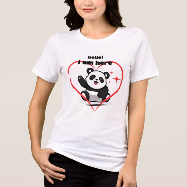 T - Shirt-/Hobbylogo-Design Tri-Blend Shirt (Vorderseite)