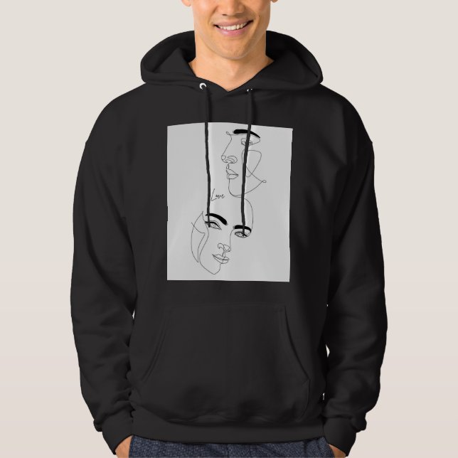 T-Shirt Hoodie (Vorderseite)