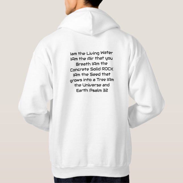 T-Shirt Hoodie (Rückseite)
