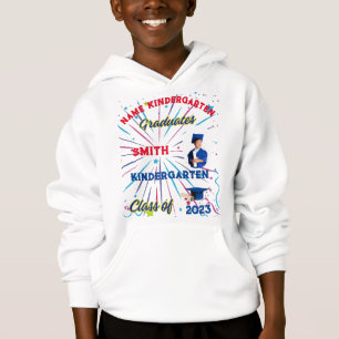T - Shirt Hoodie, Pullover, Absolventen, Foto Name