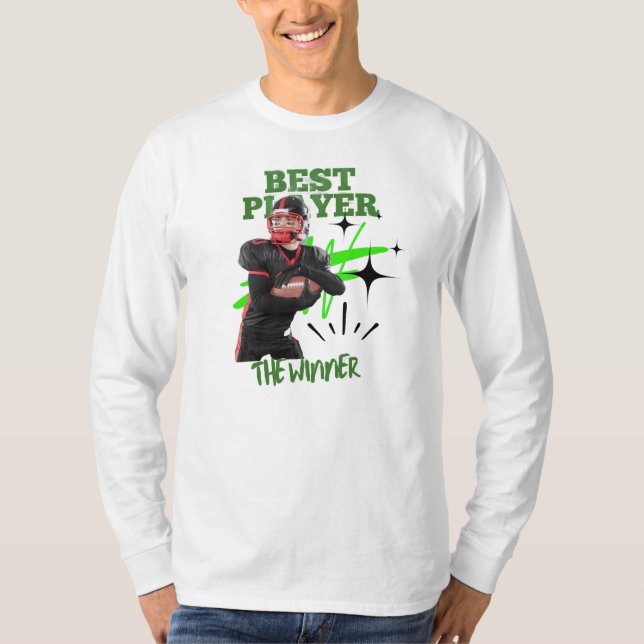 T - Shirt / hoodies design best player , sieger (Vorderseite)