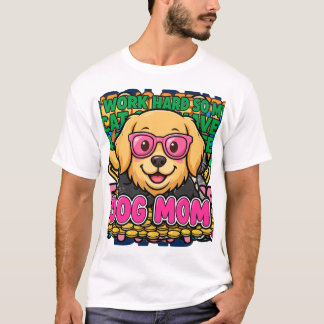 T-Shirt 'Hundemutter Golden Retriever'