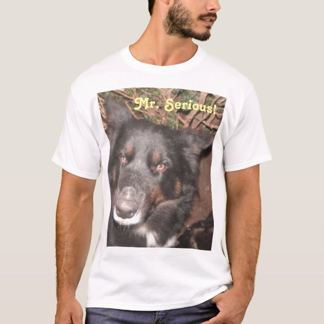 T - Shirt Husky Collie Cross (Vorderseite)
