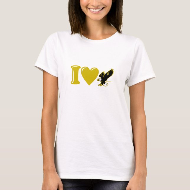 T - Shirt "I Heart Eagles" (Vorderseite)