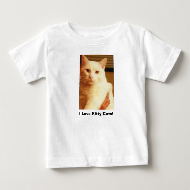 T - Shirt "I Liebe Kitty Cats" (Vorderseite)