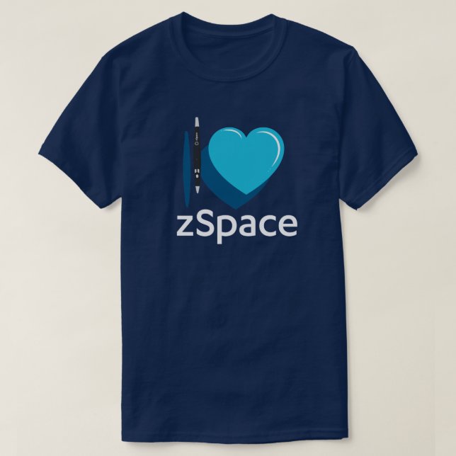 T - Shirt "I Liebe zSpace" (Design vorne)