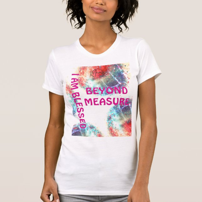 T - Shirt "Ich bin gesegnet" (Vorderseite)