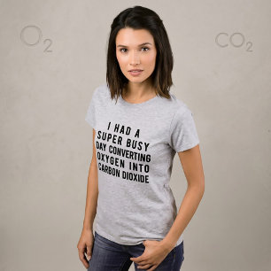 T-Shirt Ich Hatte Einen Sehr Stressigen Tag Damit