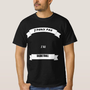 T-Shirt ich kann nicht BASKETBALL  20 Humor T-Shir