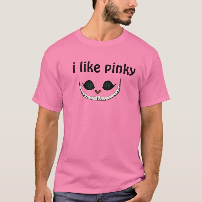 T-Shirt ich mag Pinky (Vorderseite)