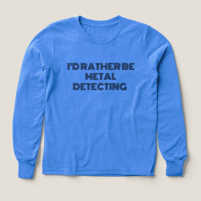 T - Shirt "Ich würde eher Metall erkennen" - Fun G (Design Vorderseite)