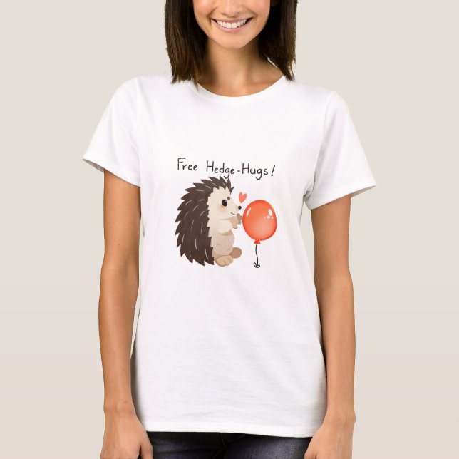 T - Shirt "Igel Hug" (Vorderseite)
