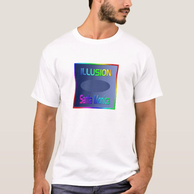 T - Shirt "ILLUSION Santa Monica" (Vorderseite)