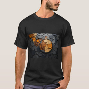 T-Shirt im hübschen Kunststil drucken