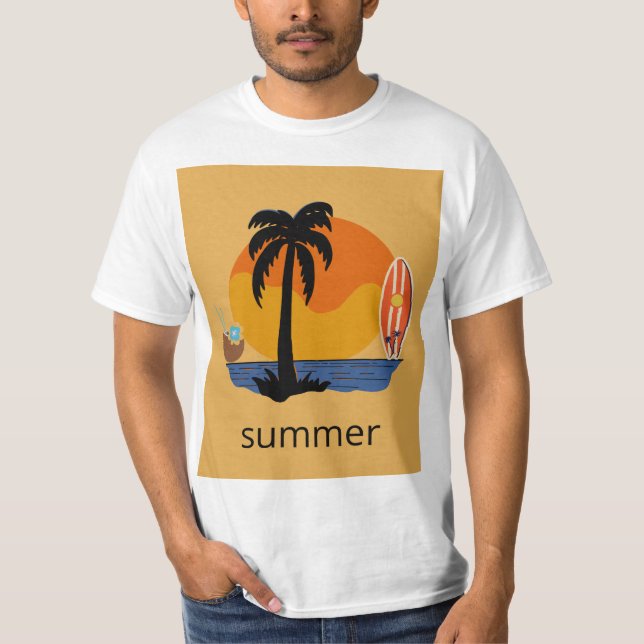 T - Shirt im Sommer (Vorderseite)