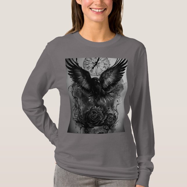 T - Shirt in den USA: Zazzle's Basic Long Sleeve T (Vorderseite)