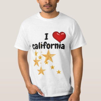 T - Shirt in der Liebe Kalifornien.