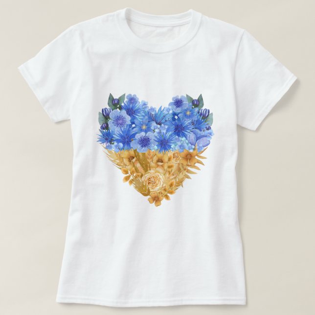 T - Shirt in der Ukraine (Design vorne)
