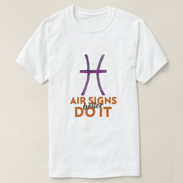 T Shirt inspiriert durch zodiale Zeichen (Design vorne)