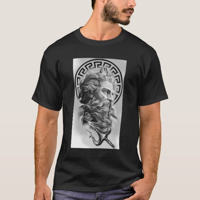 t Shirt inspirierte mit der griechischen Mythologi (Vorderseite)