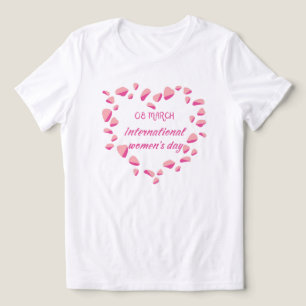 T-Shirt -Internationaler Frauentag, Tri-Blend Shirt