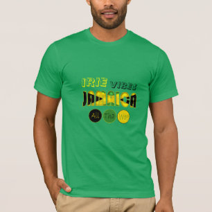 T-Shirt Irie Schwingungens-Jamaikas vollständig