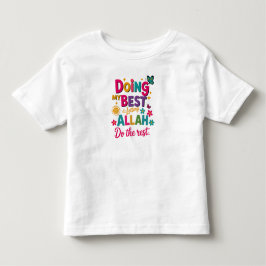T-Shirt-Islamische Kinderkleidung Kleinkind T-shirt