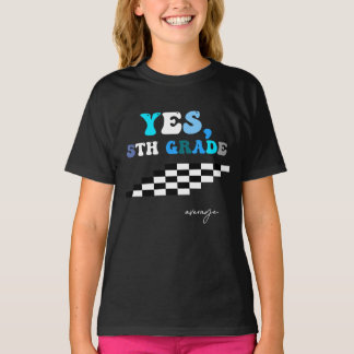 T-Shirt Ja, 5. Klasse Durchschnitt
