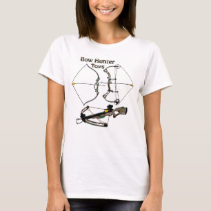 T - Shirt, Jagd, Bogenschießen, Bowhunter, Frauen T-Shirt