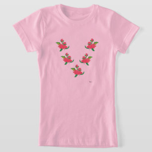 T - Shirt: Japanische Blume T-Shirt