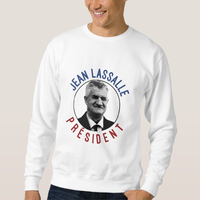T-Shirt Jean Lassalle Präsident 2022 Sweatshirt (Vorderseite)