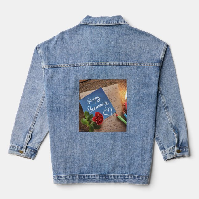T - Shirt Jeansjacke (Rückseite)