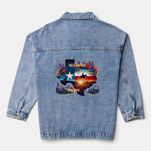 T-Shirt Jeansjacke (Rückseite)