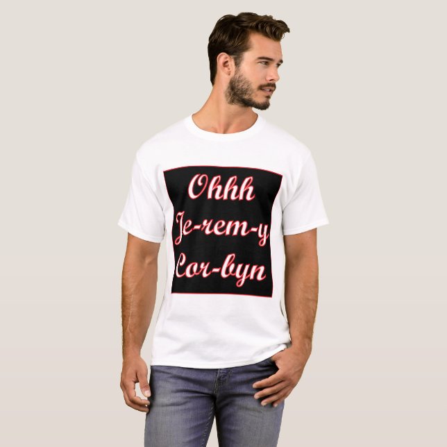 T - Shirt Jeremy Corbyn (Vorne ganz)