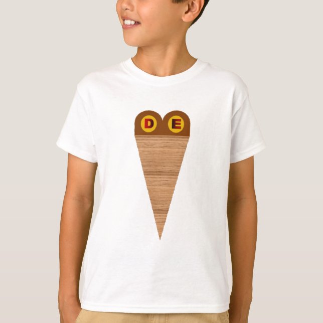 T-Shirt Jersey Blanc EISES DEUTSCHLAND (Vorderseite)