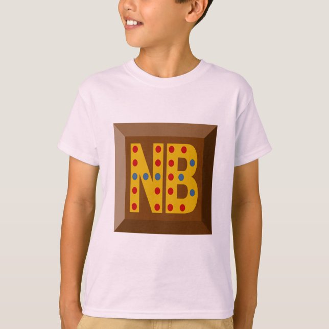 T-Shirt Jersey New Braunschweig SCHOKOLADE BONBONS (Vorderseite)