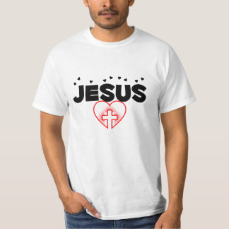 T - Shirt Jesus Lieben Sie 100% Baumwolle