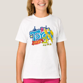 T - Shirt jeunesse Kids on Torah style Cartoon
