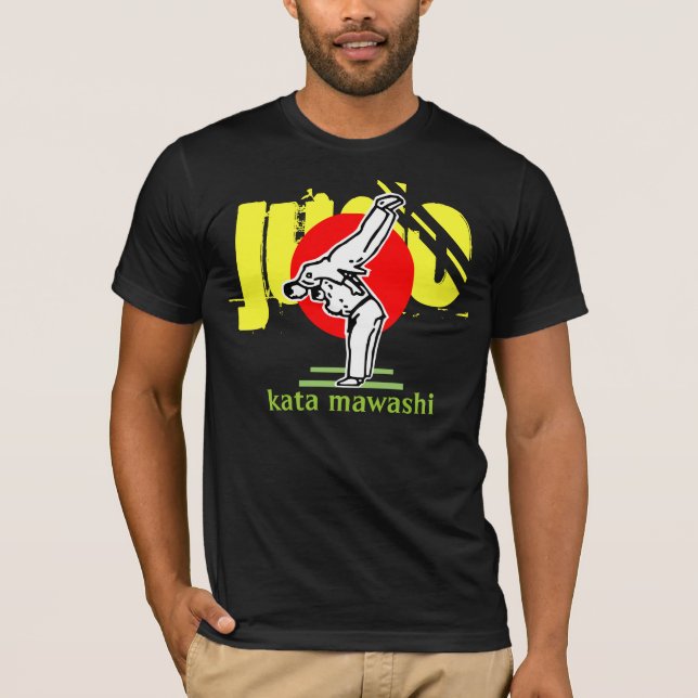 t-shirt judo kata mawashi (Vorderseite)