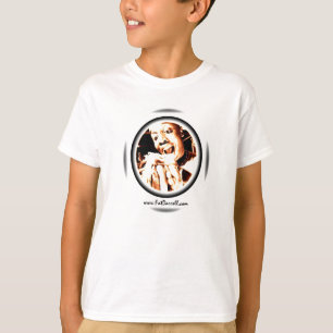 T-Shirt-Jugend großes Bisslogo (weiß) T-Shirt