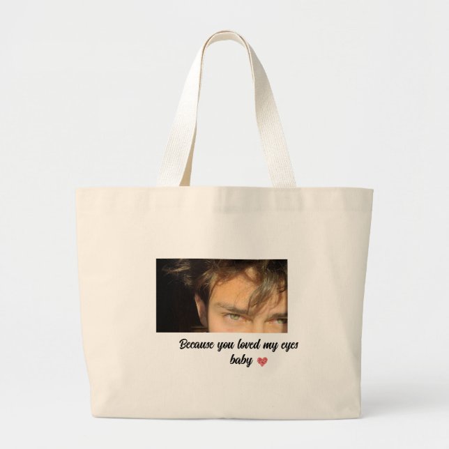 T - Shirt Jumbo Stoffbeutel (Vorne)