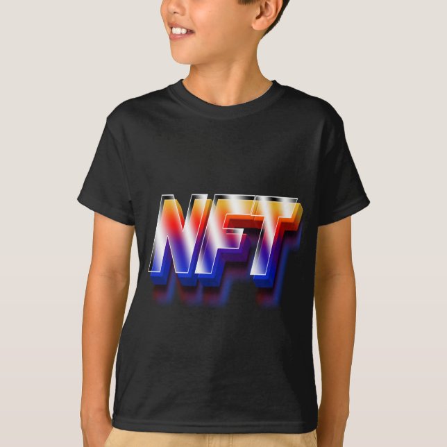 T - Shirt Junge NFT (Vorderseite)