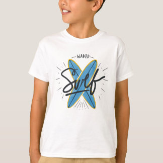 T - shirt Junge Surfing