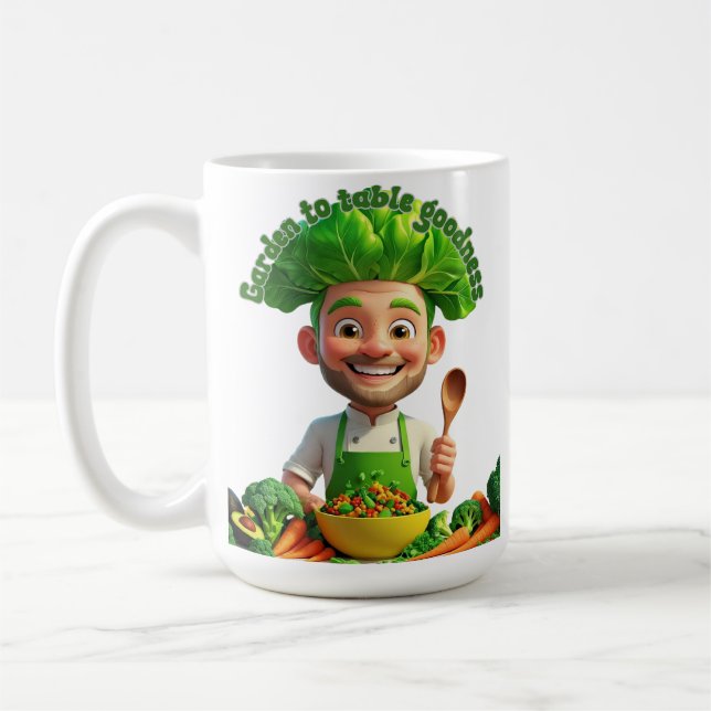 T-Shirt Kaffeetasse (Links)