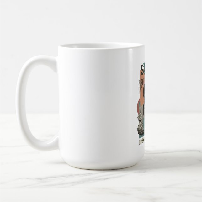 T-Shirt Kaffeetasse (Links)