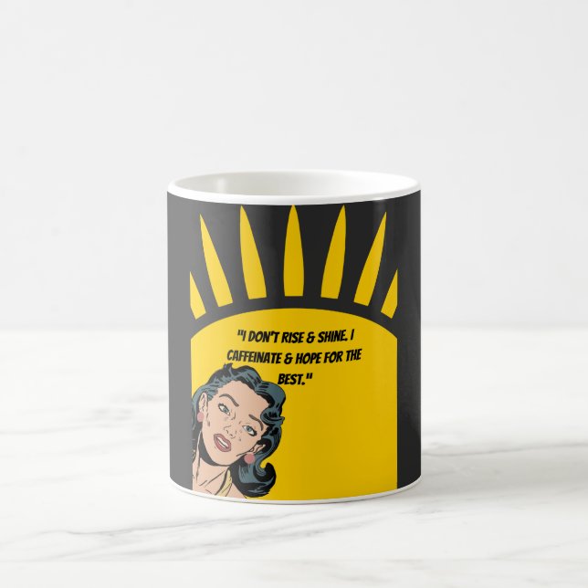 T-Shirt Kaffeetasse (Mittel)