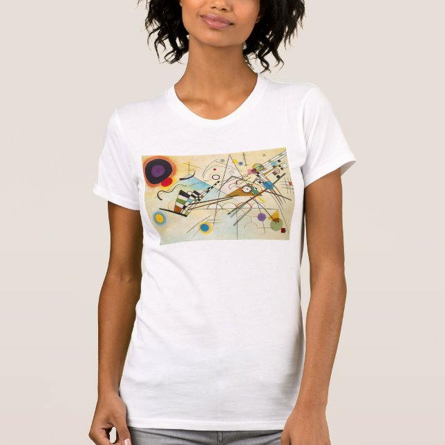 T - Shirt Kandinsky Zusammensetzungs-VIII (Vorderseite)